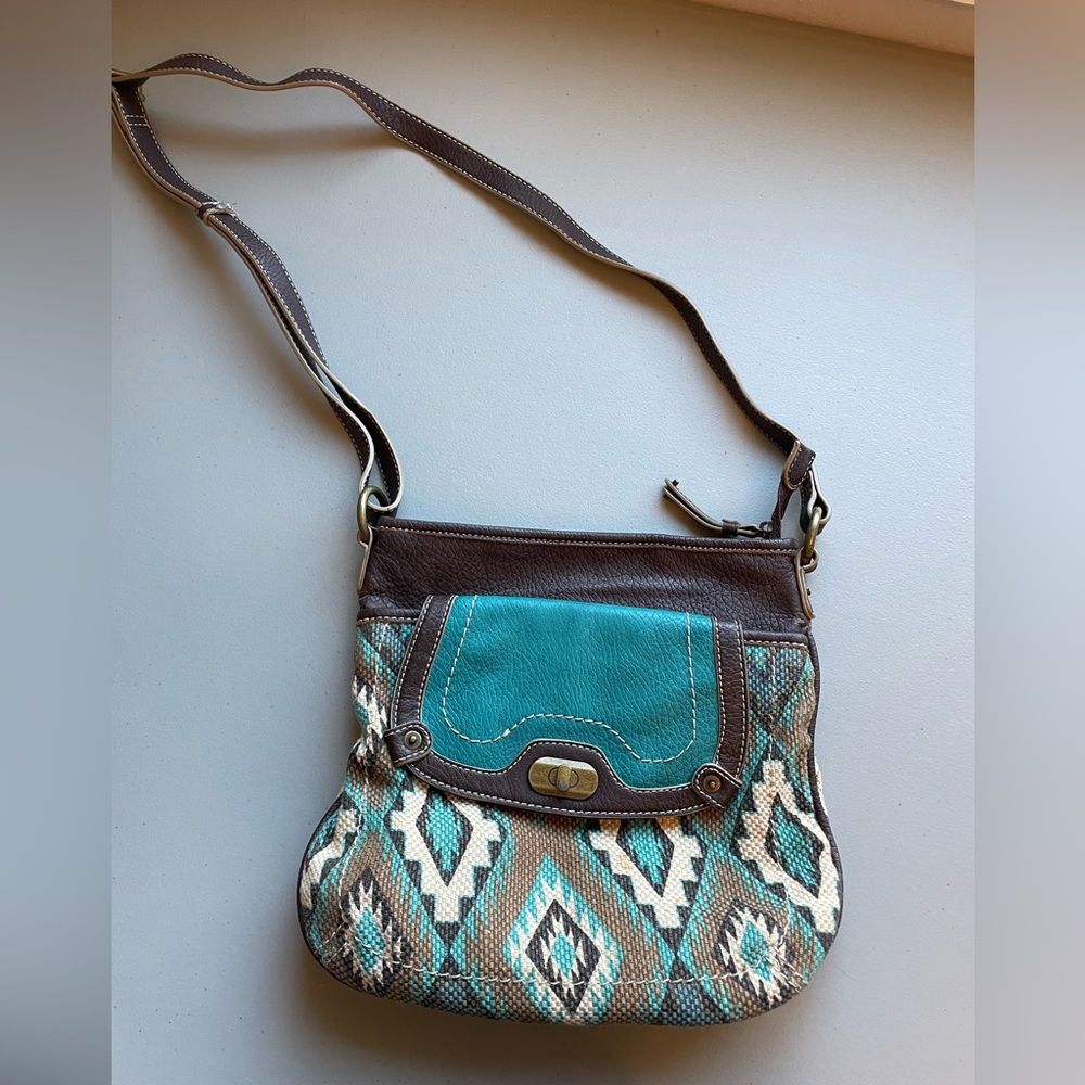 Nine West Aztec print purse